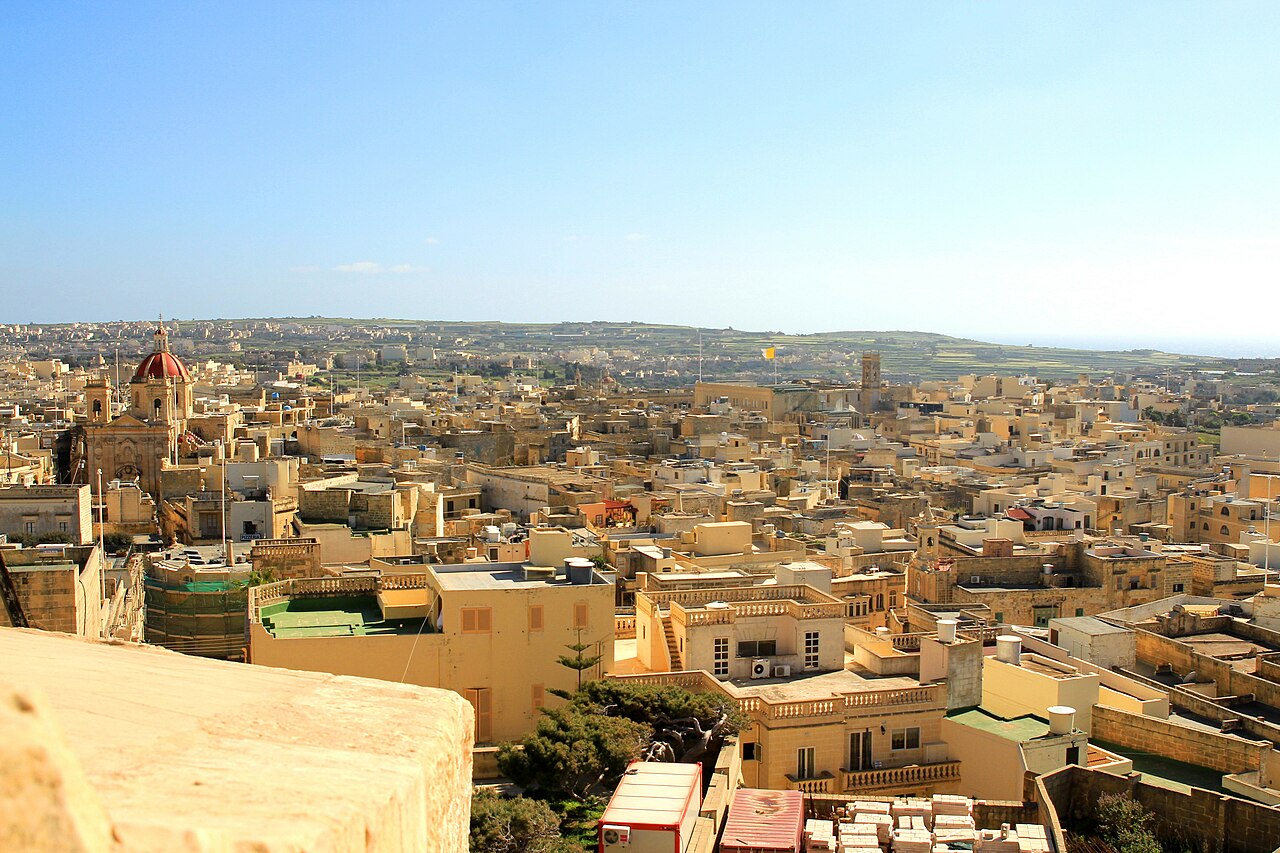Gozo city view