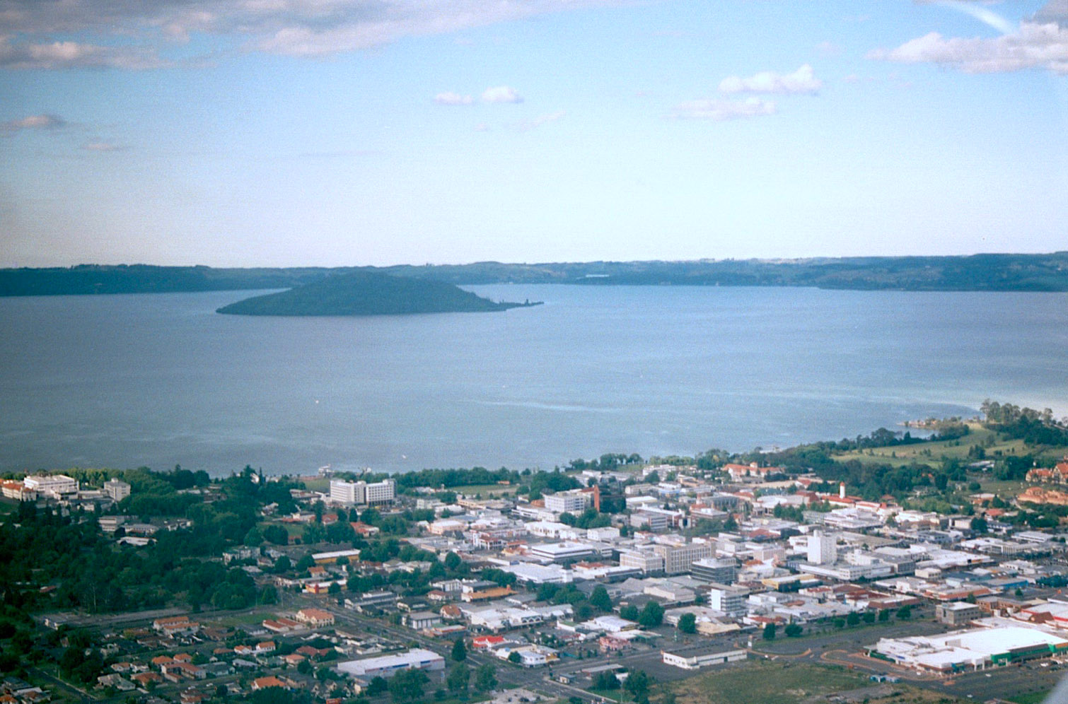 Rotorua city view