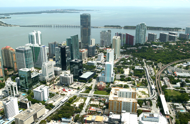 Miami city view